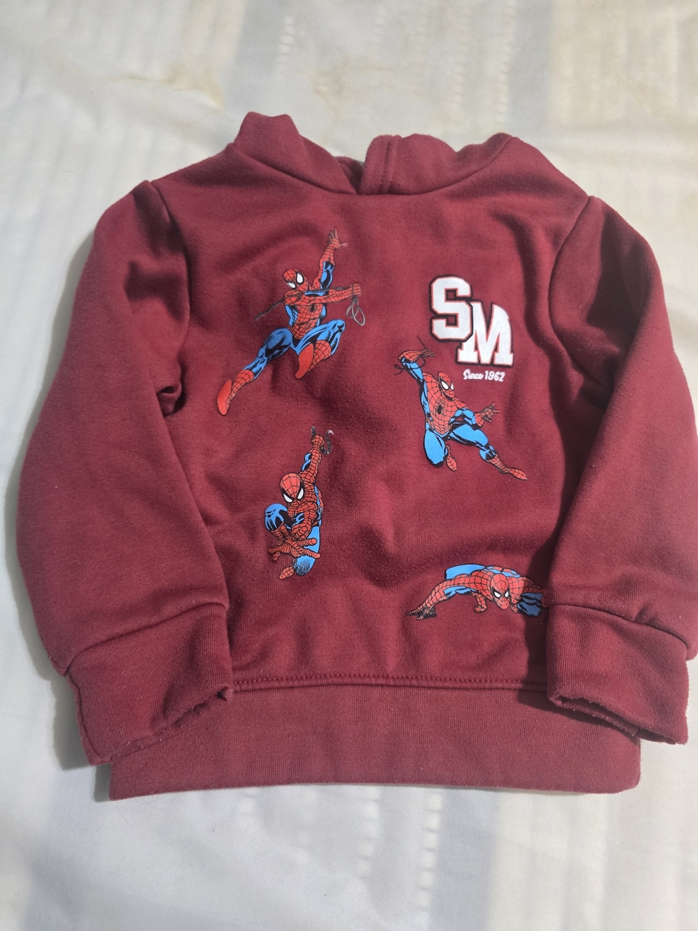 Kids Spider-Man Graphic Hoodie Sweatshirt - Red